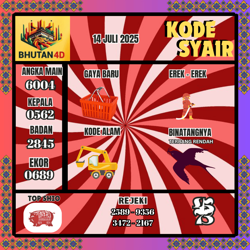 Kode Syair Bhutan Pools - Juni Pools