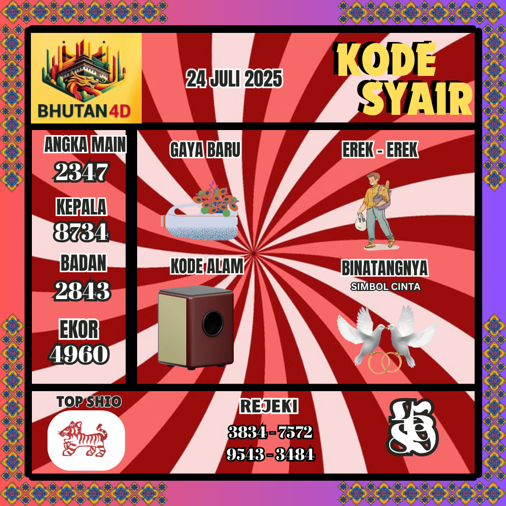 Kode Syair Bhutan Pools - Juni Pools