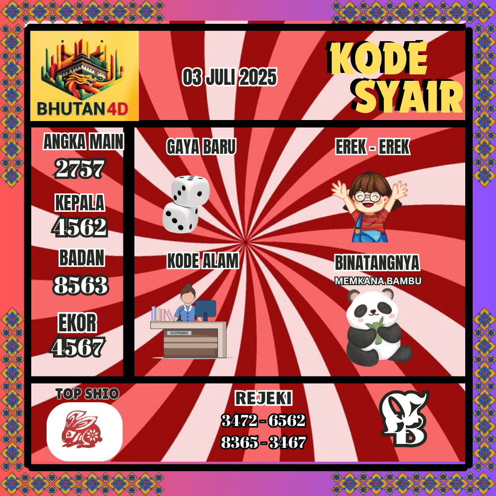 Kode Syair Bhutan Pools - Juni Pools